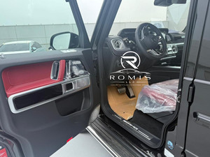 Kit Spoiler Anteriore e Posteriore con Minigonne Laterali per Nuova Mercedes-Benz Classe G SUV 2019 Nera - Product Image 2