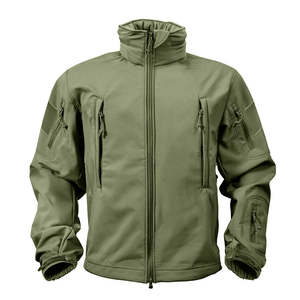 Casual <b>Soft</b> <b>Shell</b> <b>Jacket</b> <b>Men</b> Simple Outdoor Style Outerwear For Everyday Use Wholesale OEM Bulk Production - Product Image 2