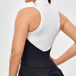 เสื้อโยคะฤดูร้อนสำหรับผู้หญิง สีพื้น ระบายอากาศได้ดี เหมาะสำหรับวิ่ง ออกกำลังกาย ฟิตเนส เสื้อลำลองสำหรับผู้หญิง เสื้อโยคะแนวสตรีท แอคทีฟแวร์ - Product Image 6