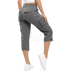 Pantalones cortos Cargo de algodón para hombre, pantalones cortos de verano para hombre, ropa de calle informal, pantalones cortos Cargo con múltiples bolsillos - Product Image 5