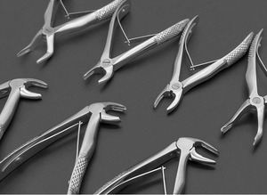 Tang pencabutan gigi dewasa 10 buah/set, Forcep ekstraksi gigi anak 7 buah/set, alat bedah gigi alat kedokteran gigi - Product Image 3