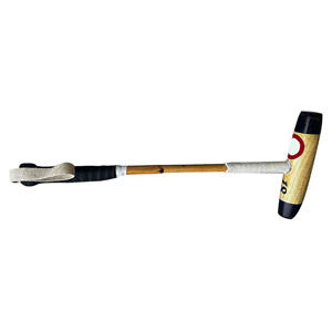 Mallet de polo classique personnalisable, fabriqué en bambou robuste, pour cavaliers professionnels, offrant contrôle, confort et stabilité sur le terrain. - Product Image 5