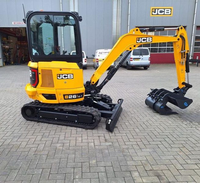 Mini-excavatrice JCB 26C-1 de 2,7 tonnes, machine compacte haute performance pour travaux de construction et de terrassement