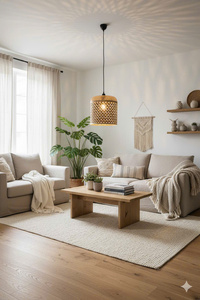 โคมไฟระย้าไม้ไผ่ทำด้วยมือจากเวียดนามน้ำหนักเบาทนทานและเหมาะสำหรับร้านอาหารคาเฟ่และรีสอร์ท - Product Image 3