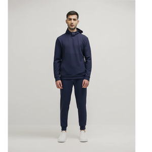 Customized Design Men's Printing Tracksuit Stacked Flared Jogger Pant <b>Sweat</b> Suit and 100% Cotton Tracksuits From Pakistan - Product Image 2