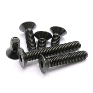 M2 M3 M4 M5 M6 M8 M10 din7991 lớp 10.9 màu đen phẳng đầu Allen bu lông chính Hex ổ cắm chìm đầu vít - Product Image 6