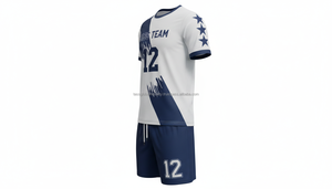 Uniforme de Fútbol Ligero y Reflectante de Poliéster de Alta Calidad, Jersey de Fútbol con Logotipo Personalizado Impreso, MOQ Bajo, Impresión Digital - Product Image 5