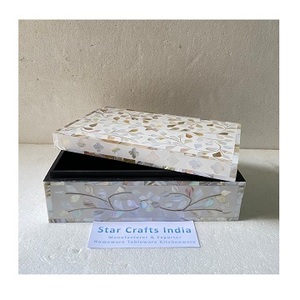 กล่องเก็บเครื่องประดับดีไซน์ทำมือแบบอินเดียฝังกระดูกกล่องเก็บเครื่องประดับเกรดสูงกล่องเครื่องประดับต่างหูตกแต่งโบราณ - Product Image 3