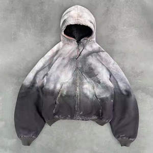 Vente chaude Automne couleur unie sweat à capuche à manches longues pour homme avec couleur et tailles personnalisées - Product Image 1