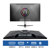 27-Inch 1080P HDR 120Hz 1MS IPS Frameless Gaming Monitor with DP Interface for PC Desktop