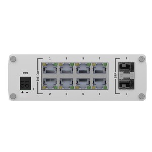 Teltonika TSW200 <b>PoE</b>+ <b>Switch</b>, 8x RJ45 1000Mb/s <b>PoE</b>+, 2x SFP, 240W - Product Image 3