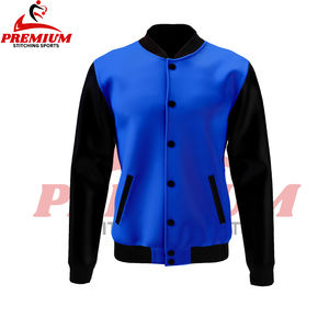 แจ็คเก็ตบอมเบอร์ผู้ชายสไตล์ไฮสตรีทขายดี กันลม ระบายอากาศได้ดี เหมาะสำหรับฤดูหนาว แจ็คเก็ตเลตเตอร์แมน สไตล์เบสบอล ราคาถูก - Product Image 6