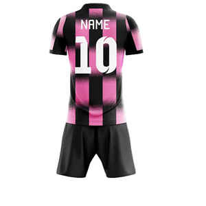 Ensemble de maillots de football à sublimation au design personnalisé 100% polyester extensible et respirant toutes saisons - Product Image 5