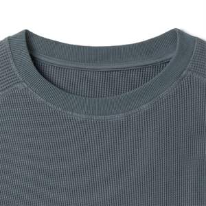 Sudadera de cuello redondo de lana de peso pesado para hombre Lisa básica de alta calidad de fábrica personalizada Sudadera de cuello redondo para adultos - Product Image 4