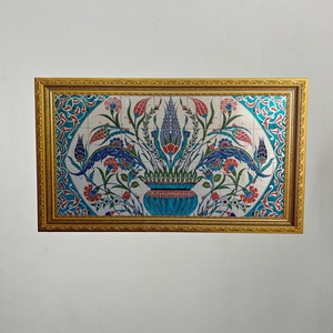 Marco temático de Arte de azulejos, imagen modelo-2, Material de poliestireno duradero reutilizable, sostiene la superficie con electricidad estática - Product Image 3