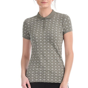 Camiseta Polo para Mujer, Top Ventas, con Logotipo Personalizado, Cuello Redondo, Manga Corta - Product Image 1