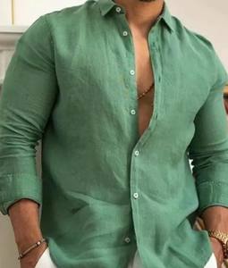 เราสามารถปรับแต่งผลิตภัณฑ์ทั้งหมดที่คุณกำลังมองหาเสื้อระบายอากาศขายส่งเสื้อผู้ชายที่มีแขนยาวสบายๆพิมพ์ลาย - Product Image 6