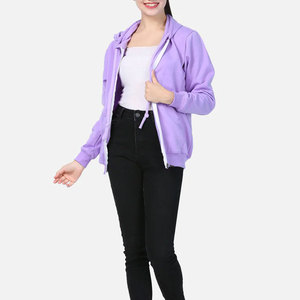 Conjunto de Sudadera con Capucha y Top Corto de Algodón 100% con Logotipo Personalizado para Mujer, Tejido de Punto Otoño/Invierno, Logotipo Impreso en la Parte Delantera - Product Image 5