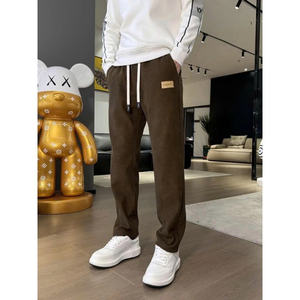 Pantalones largos unisex hechos de pana, duraderos y hermosos - Product Image 3