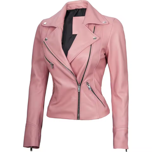 Veste en cuir de vachette 100% de haute qualité pour femmes, qualité supérieure, sur mesure, vestes élégantes pour femmes - Product Image 4