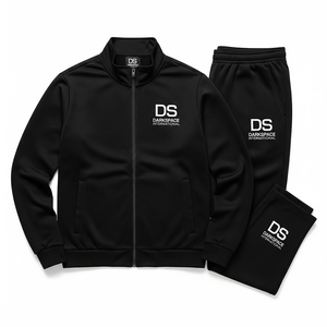 Ensembles personnalisables pour hommes, collection automne 2025, sport décontracté, respirants, en polaire polyester, sans coutures, couleur unie, 340g, imprimés par transfert thermique - Product Image 2