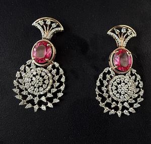 Ensemble de colliers en or massif 14K et 18K avec diamants naturels Coupe brillante Certifié par un tiers Chic Choker Collection de bijoux élégants - Product Image 6