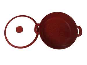 Ultra Z606 Red Marbled <b>Non</b> <b>Stick</b> <b>Pot</b> Rice Cooker 28 cm - Product Image 3