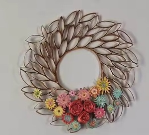 Cintre de guirlande de fer en métal Standard élégant pour la maison hôtel décoration suspendue de noël guirlande de cintre en métal guirlande - Product Image 5