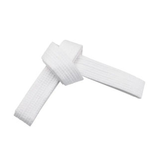 Ceintures de haute qualité pour le boxe, le judo, le BJJ, le karaté, le taekwondo, en spandex/polyester, écologiques, taille haute, confortables, personnalisables à l'avant - Product Image 4