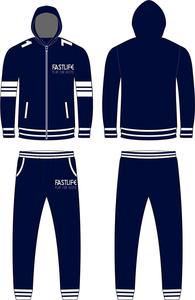 Ensemble sweat à capuche et survêtements pour hommes | Tenue d'hiver confortable - Product Image 2