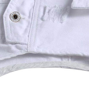Chaleco Vaquero Más Vendido para Hombre, Invierno, Casual, Logotipo Personalizado, Alta Calidad, Moderno, con Cuello Camisero - Product Image 5
