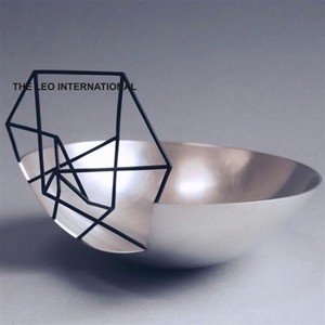 Tazón de Color Plateado, Aluminio, Hierro, Metal, Alambre Negro, Artículos de Mesa de Cocina Elegantes, Tazón Decorativo Moderno para el Hogar - Product Image 1