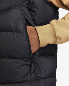 Veste matelassée sans manches pour homme de haute qualité, personnalisée en gros, col montant, fermeture éclair, imperméable, écologique, vêtements d'extérieur - Product Image 6