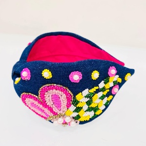 Unique Handmade Beaded <b>Headband</b> With Colorful Beads For Women Girls Fashion Hair Accessories Stylish Comfortable Perfect Daily - Product Image 3