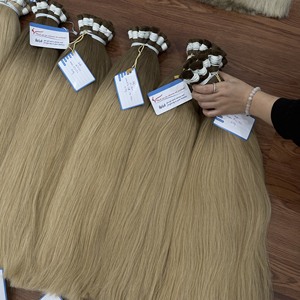 Wholesale Product Ombre Color Natural Straight Unprocessed Raw Cuticle Aligned Bulk Hair 100% Vietnam Human Hair Extensions - Product Image 4