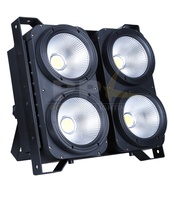 Blinder COB LED Disco économique 4x100W blanc chaud et blanc froid 2in1 LED COB ou lumière d'audience blanche chaude unique