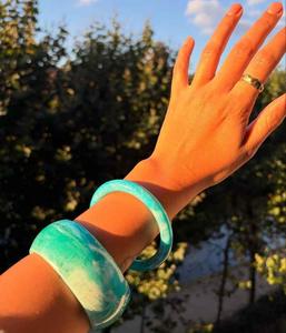 Pulseras y Brazaletes de Resina para Mujer, Nueva Colección, Joyería Estilo Ángel para Fiestas y Bodas, Alta Calidad - Product Image 4