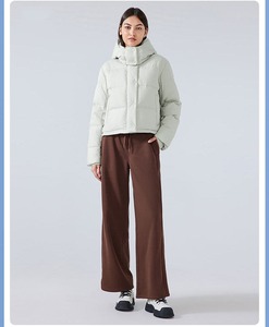 Nouvelles vestes matelassées respirantes pour femmes, doudounes longues et épaisses en coton pour l'hiver, vestes d'hiver amples pour femmes, doudounes pour filles - Product Image 4