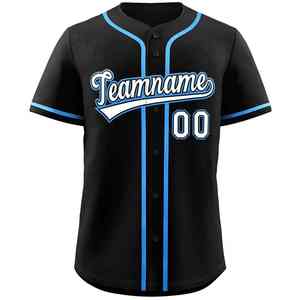 Camiseta de béisbol de manga corta personalizada para hombres y mujeres, ropa deportiva de malla transpirable con impresión personalizada - Product Image 4