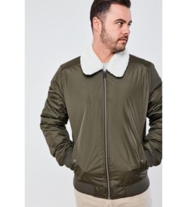 แจ็กเก็ตบอมเบอร์ไนลอนสำหรับผู้ชายแจ็คเก็ตเบสบอลฤดูหนาวสไตล์เท่ออกแบบได้ตามต้องการ - Product Image 3