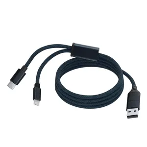 Câble de chargeur USB personnalisé Briony pour gadgets promotionnels - Product Image 5