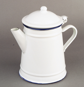 Cafetera cónica esmaltada de acero esmaltado vitrificado 1L (Ibili 903210) - Product Image 2