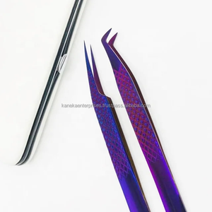 แหนบต่อขนตาแบบมืออาชีพ ป้องกันแม่เหล็ก ทำจากไทเทเนียมสแตนเลส ขนาด 12-14 ซม. รับทำโลโก้แบรนด์ส่วนตัว - Product Image 6