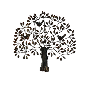 ที่แขวนผนังโลหะดีไซน์รูปใบไม้สำหรับตกแต่งบ้านห้องนั่งเล่นห้อง - Product Image 4