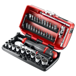 Facom Set of <b>12</b> NANO <b>Inch</b> 1/4'' <b>Sockets</b> - Product Image 2