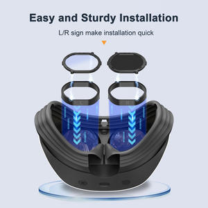 Protector de Lentes para <span class=keywords><strong>PlayStation</strong></span> <span class=keywords><strong>VR2</strong></span> - Magnético, Anti-Luz Azul, Anti-Vaho, Resina ABS Resistente - Product Image 2