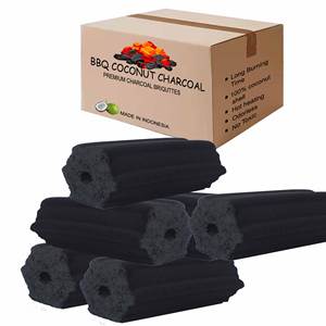 ถ่านก้อนถ่านแบบอินโดนีเซียเปลือกมะพร้าวธรรมชาติสำหรับงานปาร์ตี้กลางแจ้งสินค้าจากอินโดนีเซีย - Product Image 6