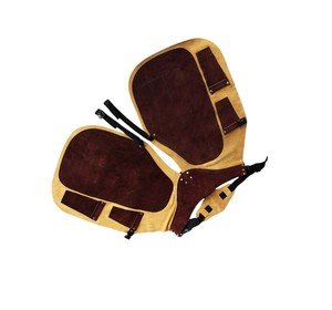 Recién llegado, delantal de protección para herraduras de cuero hecho a mano de primera calidad por TARIQ MFG CO CE ISO EU - Product Image 4