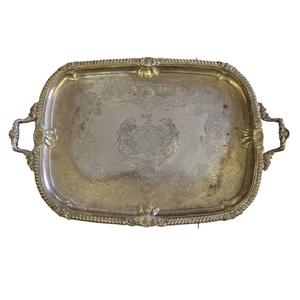 Nouvel arrivage Plateaux en métal et aluminium de conception classique Taille personnalisée Forme Couleur Plateau de service Utilisations dans la cuisine à domicile - Product Image 2