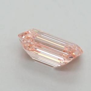 Diamante de Laboratorio de Corte Esmeralda Rosa Fantasía de 2.00 Quilates, VS1, para Anillo de Compromiso, Compra al por Mayor de Fábrica - Product Image 4